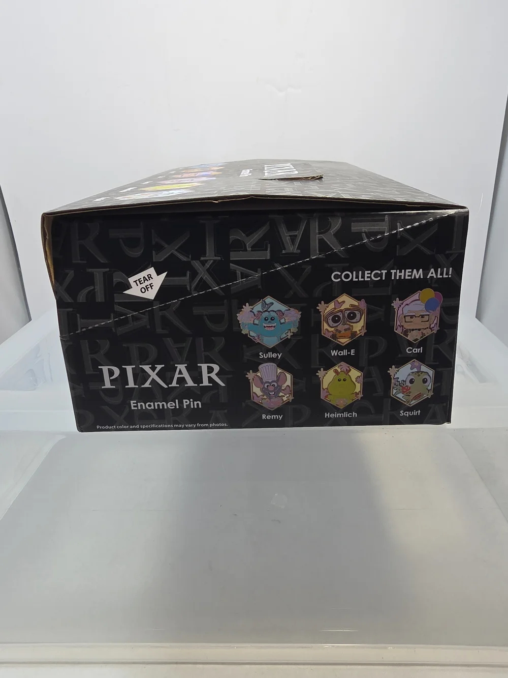 Disney Pixar Portrait Blind Box Enamel Pin Box Of 12 Sealed (E6)